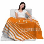 tennessee volunteers diagonal stripes orange blanket latest model