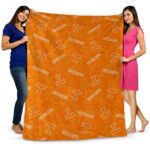 tennessee volunteers diehard fans orange blanket fashion forward