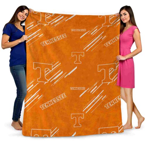 tennessee volunteers fan spirit orange blanket fashion forward