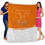 tennessee volunteers gradient dots orange blanket fashion forward