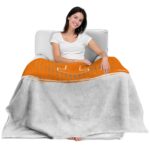 tennessee volunteers gradient dots orange blanket latest model