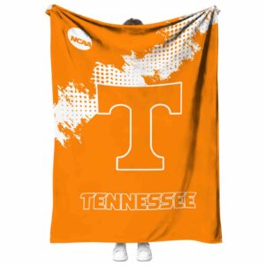 tennessee volunteers grunge texture orange blanket best selling