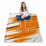 tennessee volunteers paint streaks orange white blanket high quality