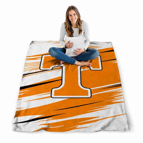 tennessee volunteers paint streaks orange white blanket high quality