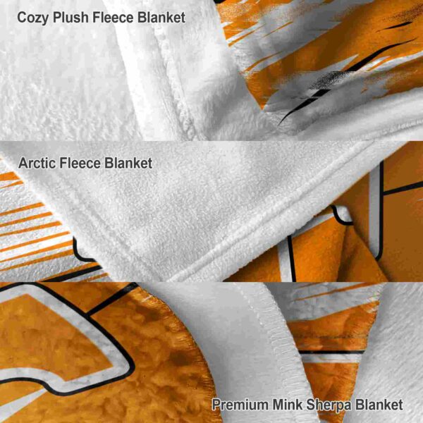 tennessee volunteers paint streaks orange white blanket premium grade