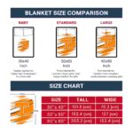 tennessee volunteers paint streaks orange white blanket trendy
