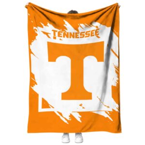 tennessee volunteers splatter effect orange blanket best selling