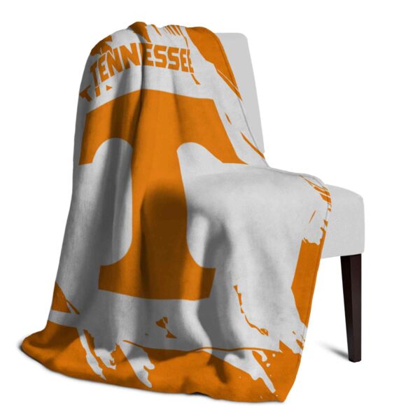 tennessee volunteers splatter effect orange blanket top rated