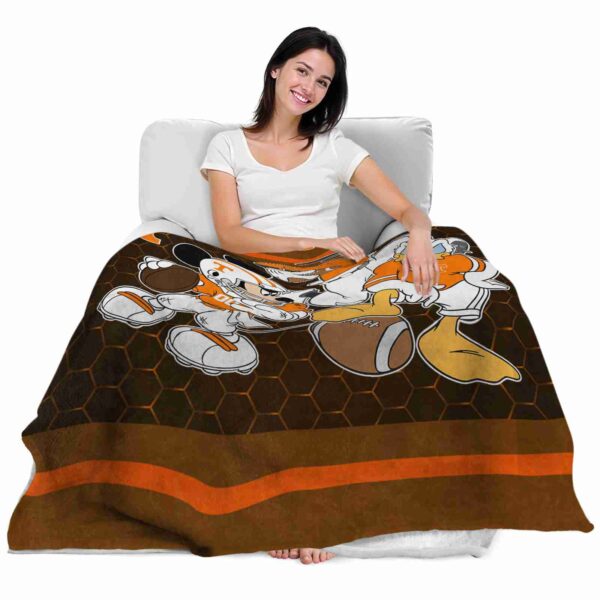 tennessee volunteers three musketeers orange blanket latest model