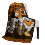tennessee volunteers three musketeers orange blanket top rated