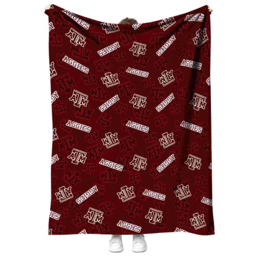 texas am aggies diehard fans maroon blanket best selling