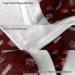 texas am aggies diehard fans maroon blanket best selling