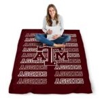 texas am aggies fan pride maroon blanket best selling