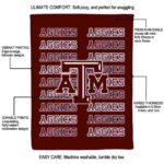 texas am aggies fan pride maroon blanket best selling