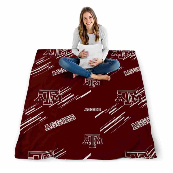 texas am aggies fan spirit maroon blanket high quality