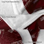 texas am aggies fan spirit maroon blanket premium grade