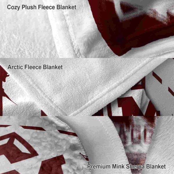 texas am aggies splatter effect maroon blanket premium grade