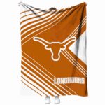 Texas Longhorns Diagonal Stripes Orange Blanket 1 texas longhorns diagonal stripes orange blanket best selling