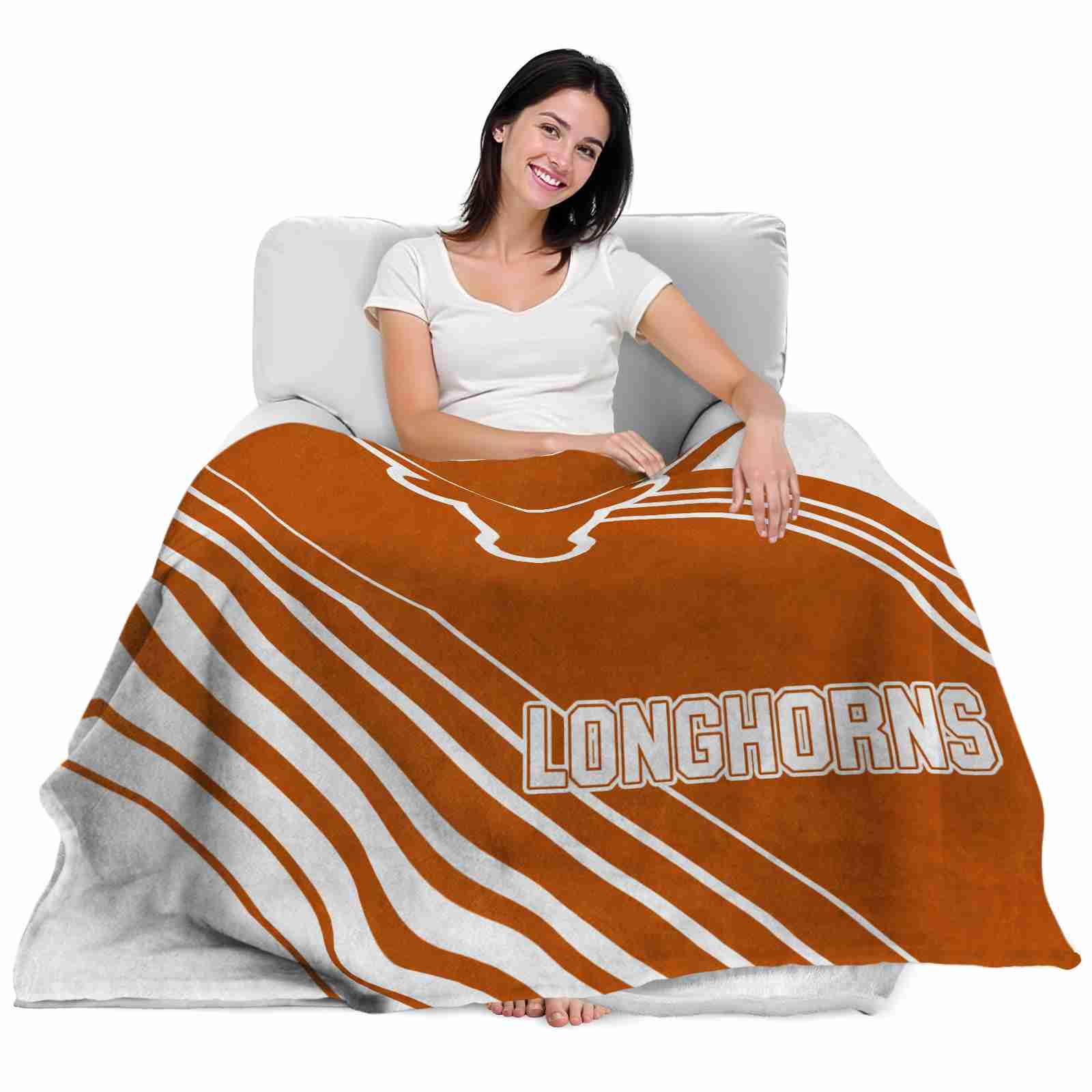 texas longhorns diagonal stripes orange blanket latest model texas longhorns diagonal stripes orange blanket latest model