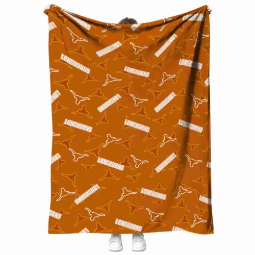 texas longhorns diehard fans orange blanket best selling