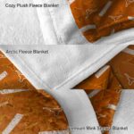 texas longhorns diehard fans orange blanket best selling