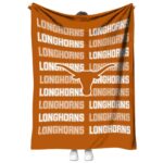 texas longhorns fan pride orange blanket best selling