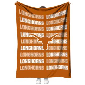 texas longhorns fan pride orange blanket best selling