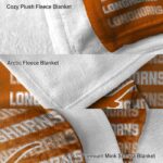 texas longhorns fan pride orange blanket best selling