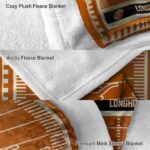texas longhorns football field orange blanket best selling