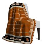 texas longhorns football field orange blanket best selling