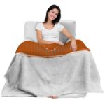 texas longhorns gradient dots orange blanket best selling