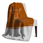 texas longhorns gradient dots orange blanket best selling