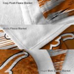 texas longhorns paint streaks orange white blanket best selling