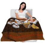 texas longhorns three musketeers orange blanket latest model