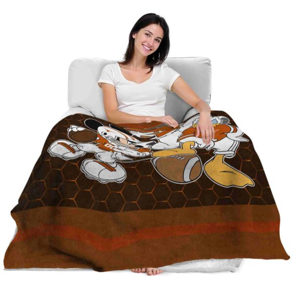 texas longhorns three musketeers orange blanket latest model