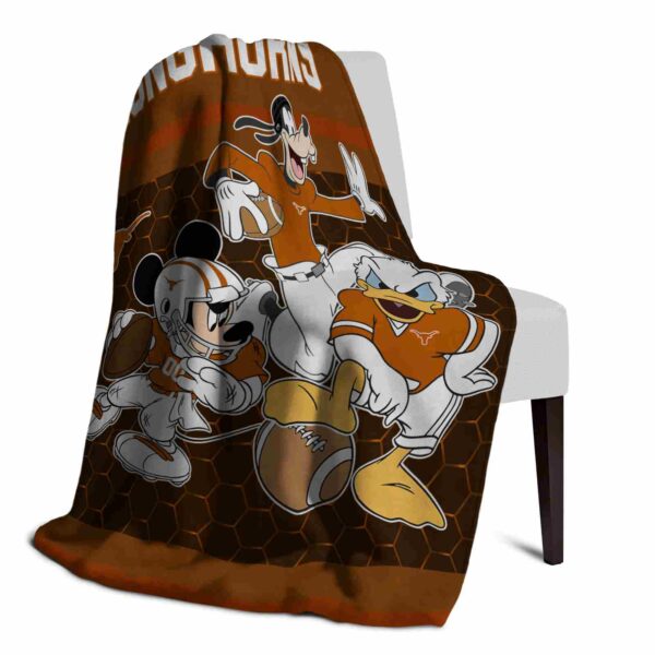 texas longhorns three musketeers orange blanket top rated
