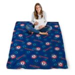 texas rangers diehard fans blue blanket high quality