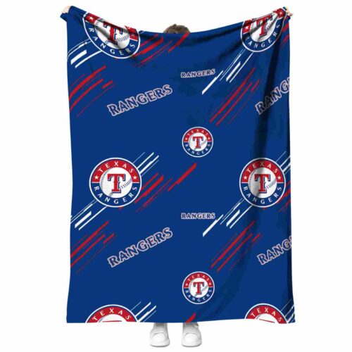 texas rangers fan spirit blue blanket best selling