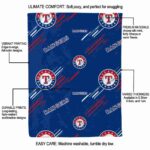 texas rangers fan spirit blue blanket new arrival