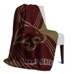 texas state bobcats diagonal stripes maroon blanket top rated