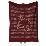 texas state bobcats fan pride maroon blanket best selling