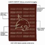 texas state bobcats fan pride maroon blanket best selling
