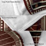 texas state bobcats football field maroon blanket best selling