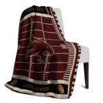 texas state bobcats football field maroon blanket best selling