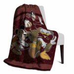 texas state bobcats three musketeers maroon blanket top rated