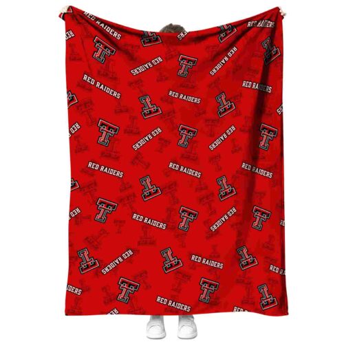 texas tech red raiders diehard fans red blanket best selling
