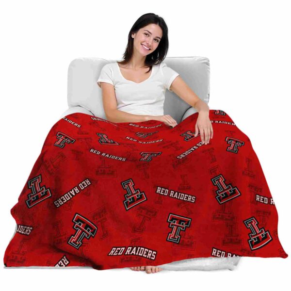 texas tech red raiders diehard fans red blanket latest model