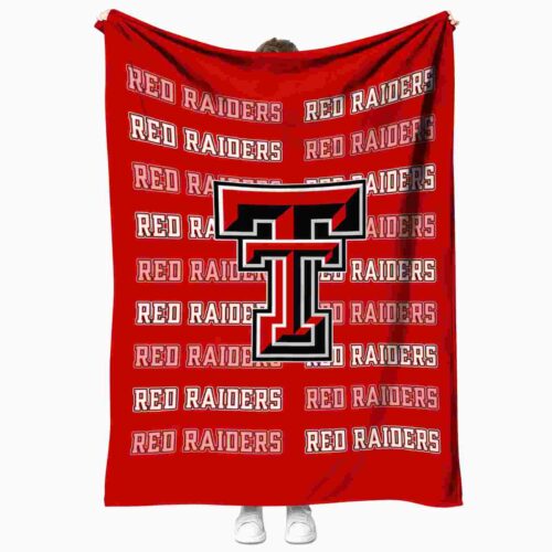 texas tech red raiders fan pride red blanket best selling