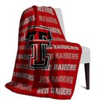 texas tech red raiders fan pride red blanket top rated