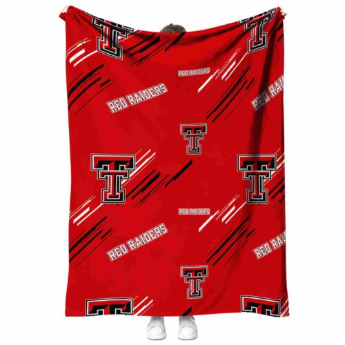 texas tech red raiders fan spirit red blanket best selling